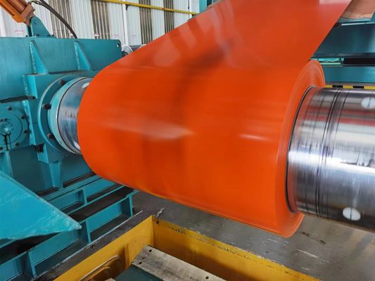 3-8MT Kleurgecoate stalen spoel 600 mm-1250 mm Breedte Voor industriële
