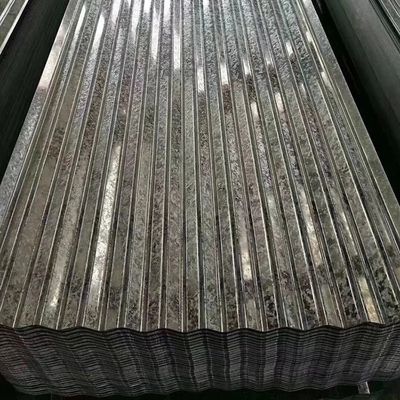 Blauwe metalen golvende dakplaten 270MPa -500MPa Gi-kleur coated golvende plaat