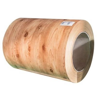 PPGI / PPGL Gedrukte stalen plaat spoel aangepaste lengte 0,13 mm-0,7 mm Dikte