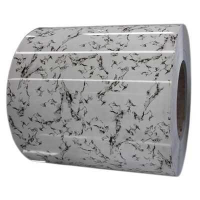 PPGI / PPGL Gedrukte stalen plaat spoel aangepaste lengte 0,13 mm-0,7 mm Dikte