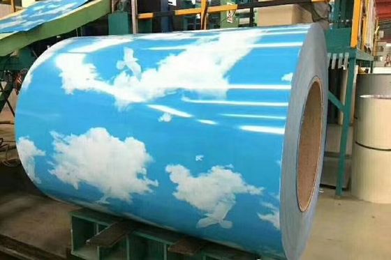 Kleurgecoate laminatie staalplaat antiroest molenrand vlakke vorm