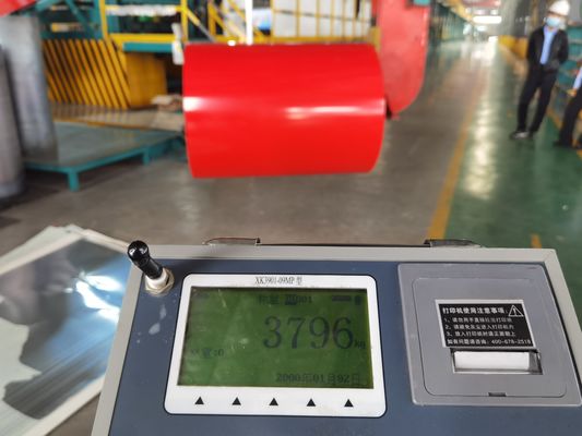 Breedte 600-1250 mm Spiraal Ppgl Voor de bouw