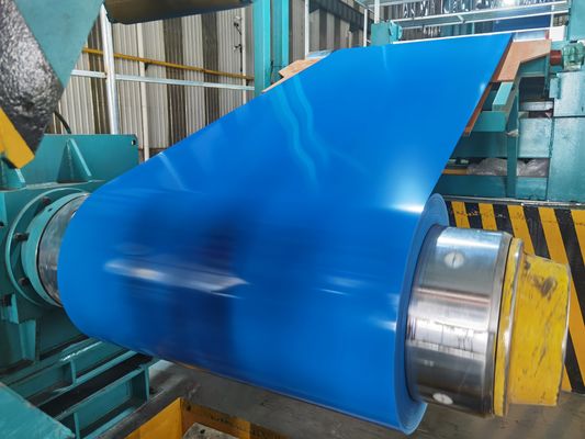 Bouwmaterialen Voorgeverfde stalen spoel Verschillende kleuren SGS-certificaat