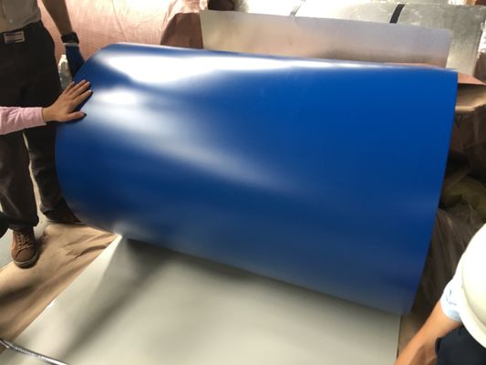 0.13mm voorgeverfde galvalumstaal spoel ISO gecertificeerd