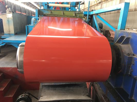 Dakbedekking Voorgeverfde stalen spoel 600 mm-1250 mm Voor constructie / decoratie