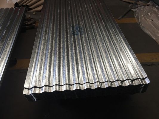 Gegalvaniseerd gegolfd staalplaat 0,13 mm-0,5 mm Kleurstaalplaat voor dakbedekking