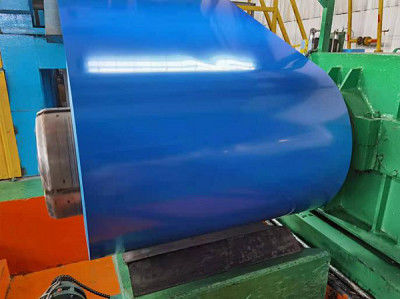 PPGI Metalen gegalvaniseerde staalplaat spoel / voorgeverfde galvalume aluzinc staal spoel