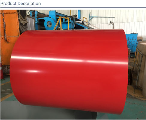 Voorgeverfde stalen spoel 0.12 mm-6.0 mm Voorgeverfde gegalvaniseerde stalen plaat