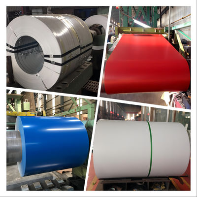 Custom Color Coated Steel Coil met PE / SMP / HDP / PVDF coating
