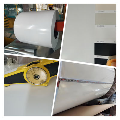 Custom Color Coated Steel Coil met PE / SMP / HDP / PVDF coating