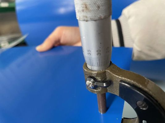 Blauwe decoratie Ppgl Staal spoel 0,13-0,8 mm Dikte