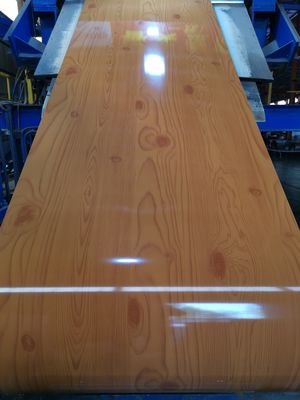 Gecoate geprinte staalplaat spoel 600 mm-1250 mm breedte Corrosiebestendige