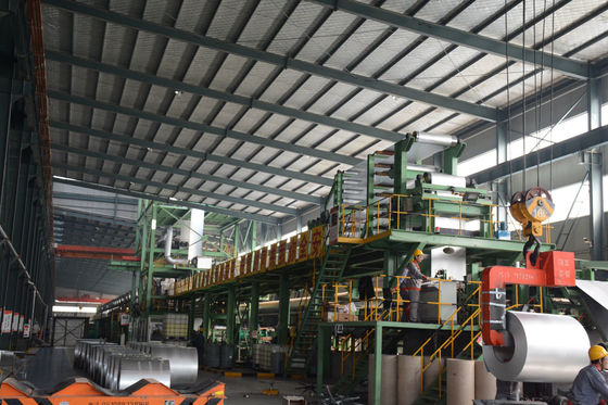 G350-G550 Kleurgecoate staalrol anti-vingerafwerking Slit edge / Mill edge