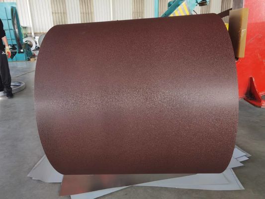 Bouwbouwbouwmaterialen Wrinkle PPGI Voorgeverfde gegalvaniseerde stalen spoel