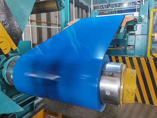 Elektrische voorgeverfde stalen spoel rollen fabriek 600-1250mm Breedte SGS gecertificeerd