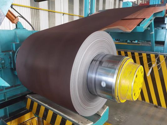 Elektrische voorgeverfde stalen spoel rollen fabriek 600-1250mm Breedte SGS gecertificeerd