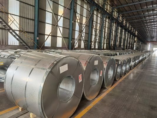 Duurzaam 3-8MT Galvalume Steel Coil Stock Max1250mm Breedte
