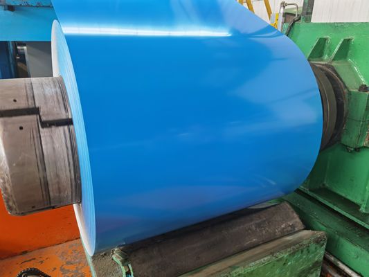 Kleur voorgeverfde gegalvaniseerde stalen spoel 600 mm-1250 mm Breedte voor de bouw