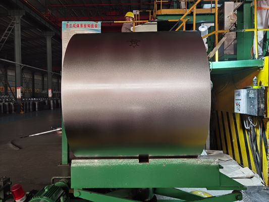 Custom Aluzinc Steel Sheet Metal Regular Spangle 0,13-0,8 mm Dikte