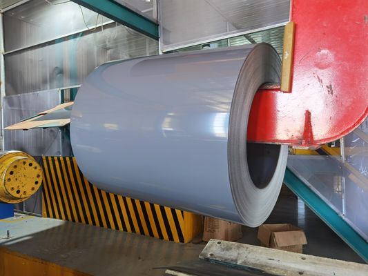 Zwakke GI-staal spoel gegalvaniseerd zinkcoating 50-275 g/m2 Verlenging 20%-30%