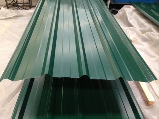 0.13-0.5mm golfmatig staalplaat Kleine spangle kleur bekleed Gi dakplaat