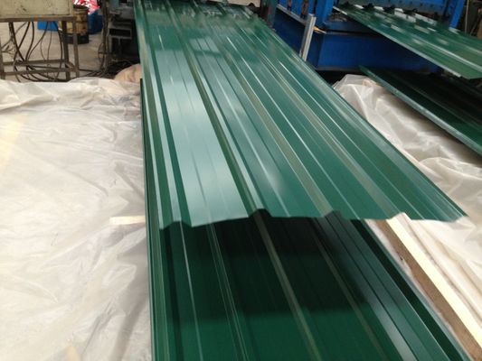0.8MM Langdurige gegolfde metalen panelen