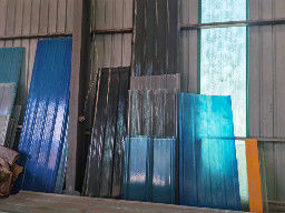 Pvc-staal metalen gegolfde dakplaten