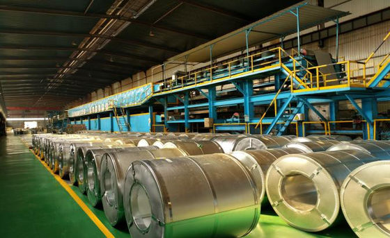 Ductile gedrukte stalen plaatplaat koudgewalste spoel met 0,2-3,0 mm